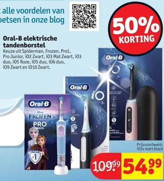Aanbieding: Oral-B elektrische tandenborstel