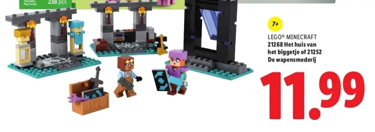 Aanbieding: Het huis van het biggetje of de wapensmederij