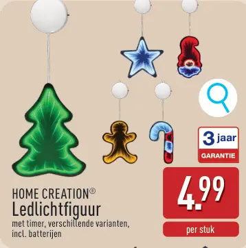 Aanbieding: Ledlichtfiguur