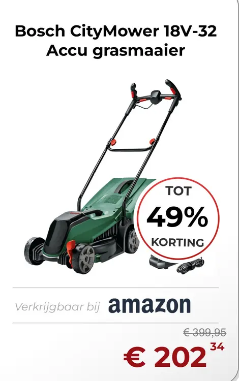 Aanbieding: CityMower 18V-32