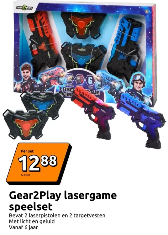 Aanbieding: Gear2Play lasergame speelset
