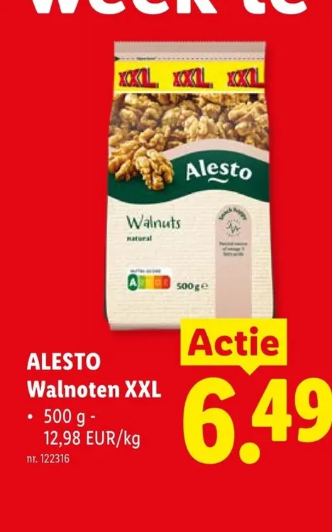 Promotie: Walnoten XXL