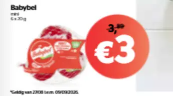 Promotie: Babybel