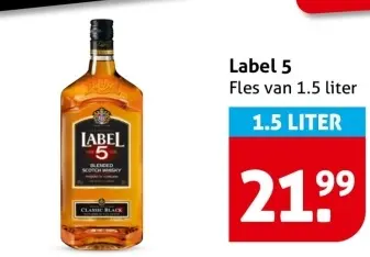 Aanbieding: Label 5
