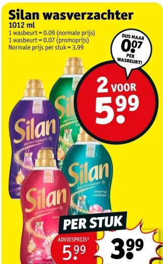 Promotie: wasverzachter