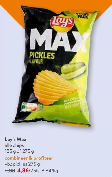 Promotie: Lay's Max