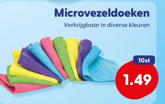 Aanbieding: Microvezeldoeken