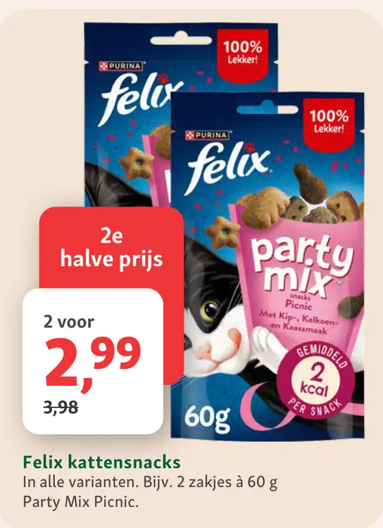 Aanbieding: Felix kattensnacks
