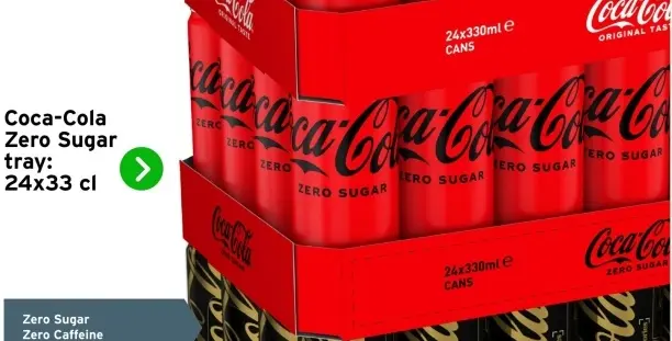 Aanbieding: Coca-Cola Zero Sugar stapelkorting