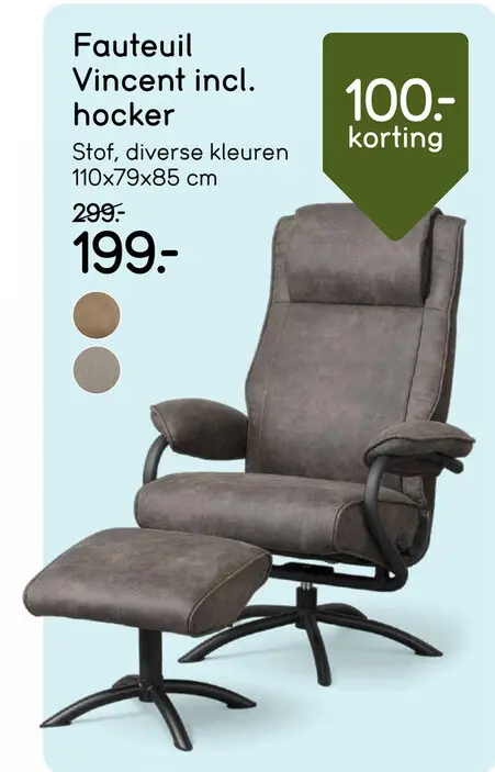 Aanbieding: Fauteuil Vincent