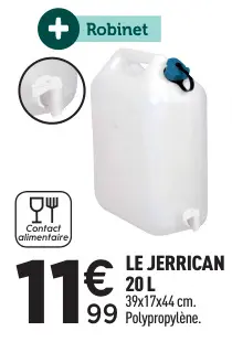 Offre: LE JERRICAN