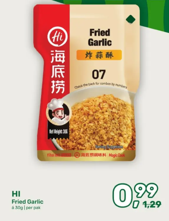 Aanbieding: Fried Garlic