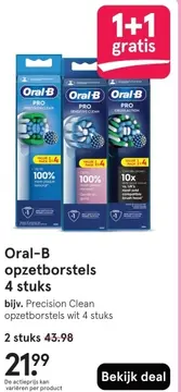 Aanbieding: Oral-B opzetborstels