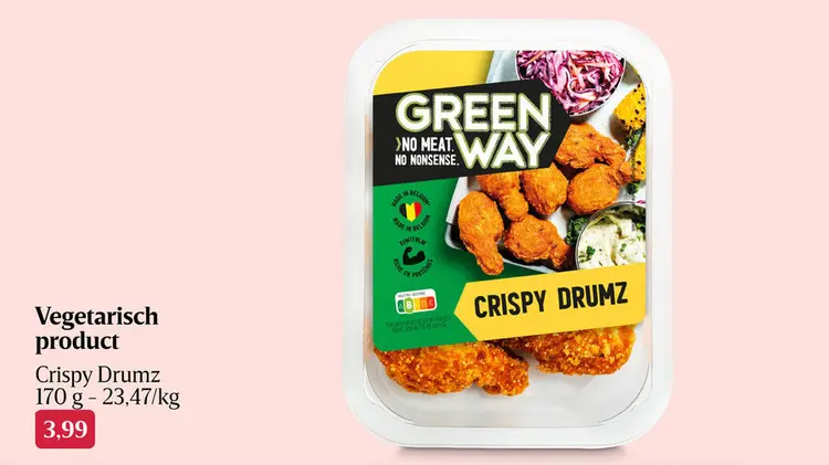 Promotie: Vegetarisch product