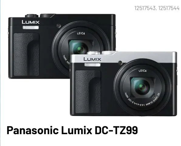 Offre: Panasonic Lumix DC-TZ99
