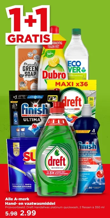 Aanbieding: Hand- en vaatwasmiddel