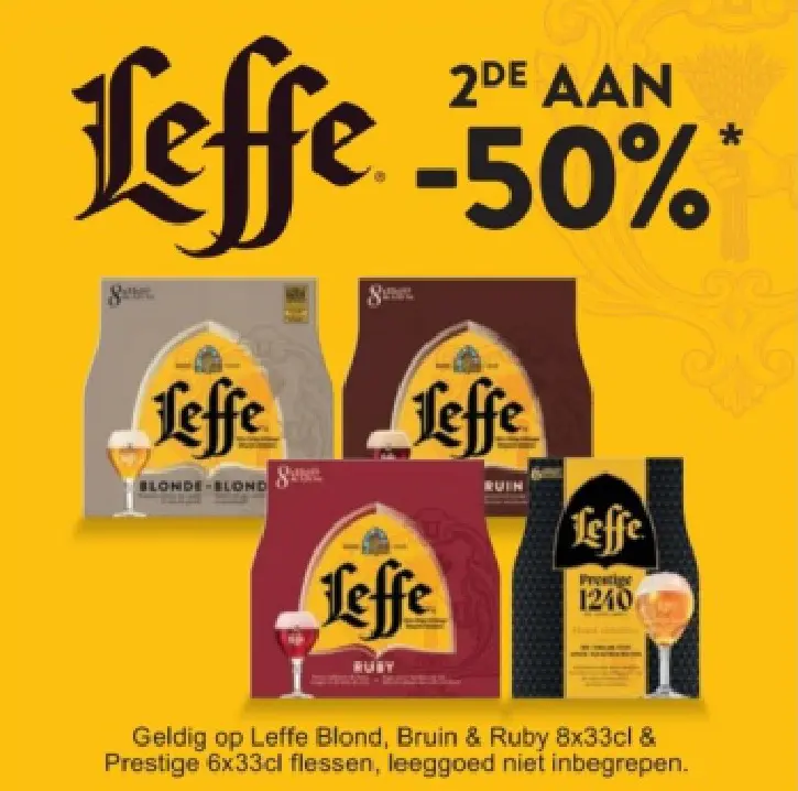 Promotie: Blond, bruin & ruby bier