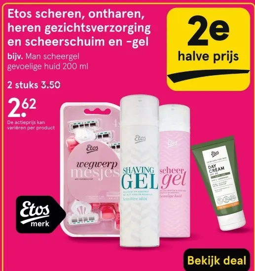 Aanbieding: Scheren, ontharen, heren gezichtsverzorging e
