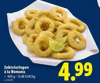 Promotie: Inktvisringen à la Romana