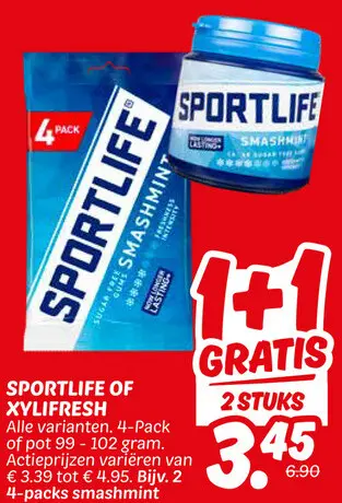 Aanbieding: Sportlife of XYLIFRESH