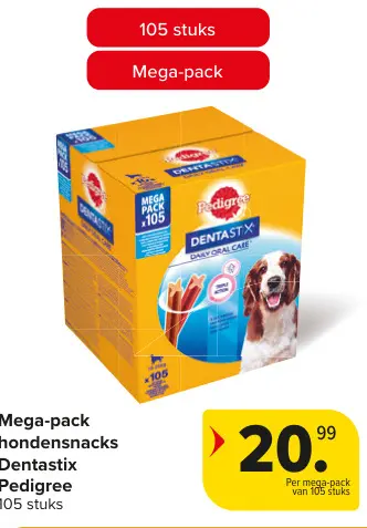 Promotie: hondensnacks Dentastix
