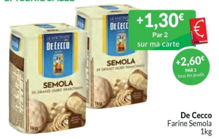 Offre: Farine Semola