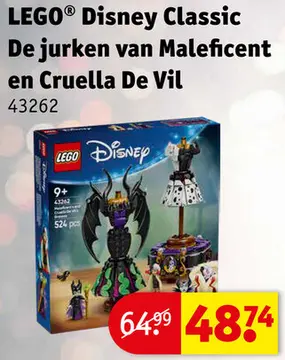 Aanbieding: Disney Classic De jurken van Maleficent en Cruella De Vil