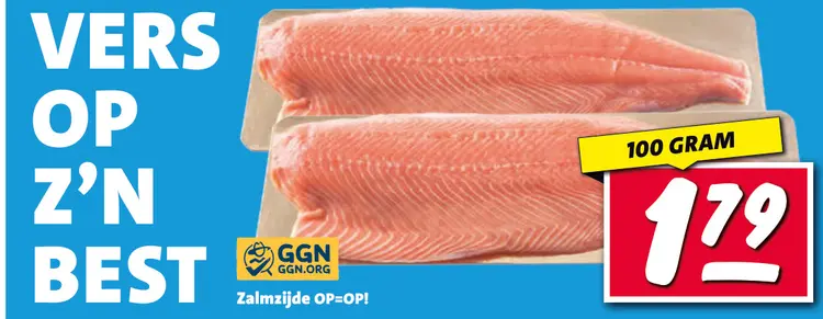 Aanbieding: Zalmzijde