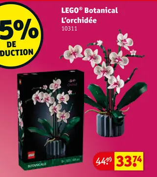 Offre: LEGO® Botanical L'orchidée
