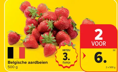 Promotie: Belgische aardbeien