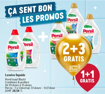 Offre: Lessive liquide Persil