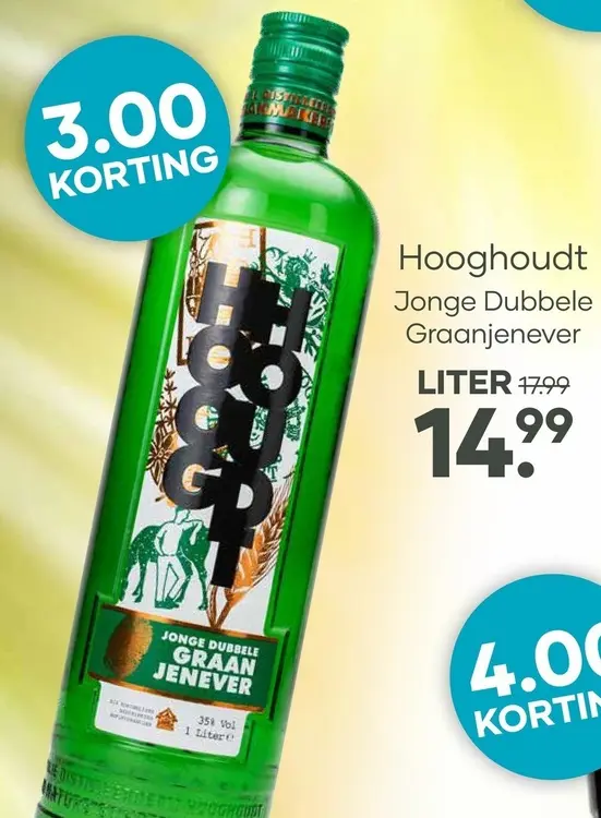 Aanbieding: Jonge Dubbele Graanjenever