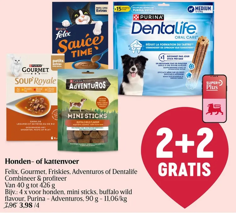 Promotie: Honden- of kattenvoer