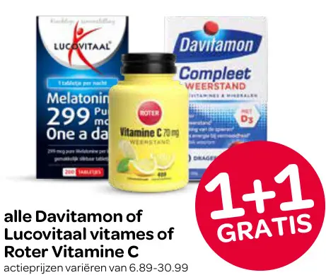 Aanbieding: Vitames of Vitamine C