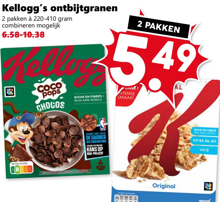 Aanbieding: Ontbijtgranen