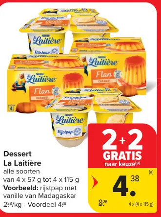 Aanbieding: Dessert La Laitière