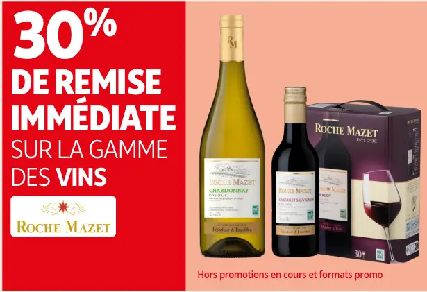 Promotie: Vins Roche Mazet