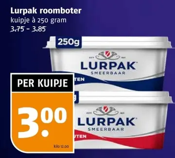 Aanbieding: Lurpak roomboter