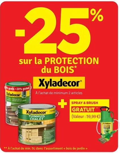 Offre: Protection du Bois