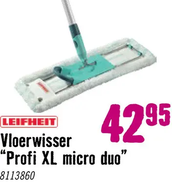 Aanbieding: LEIFHEIT Vloerwisser Profi XL micro duo