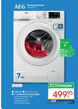 Aanbieding: AEG Wasautomaat