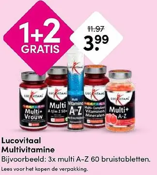 Aanbieding: Lucovitaal Multivitamine