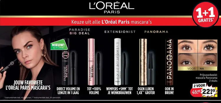 Aanbieding: Mascara