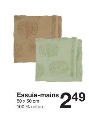 Offre: Essuie-mains