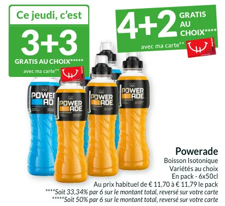 Offre: Powerade