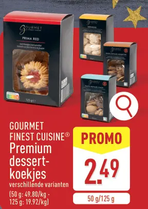 Promotie: Premium dessertkoekjes