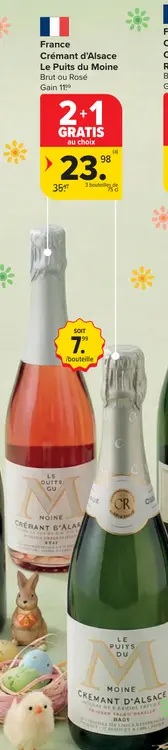 Offre: Crémant d'Alsace Le Puits du Moine