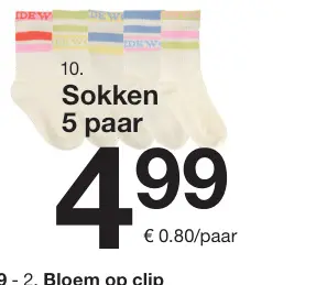 Aanbieding: Sokken