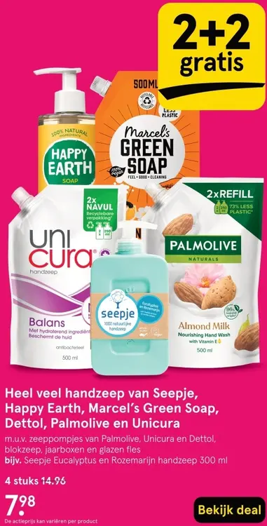 Aanbieding: Heel veel handzeep