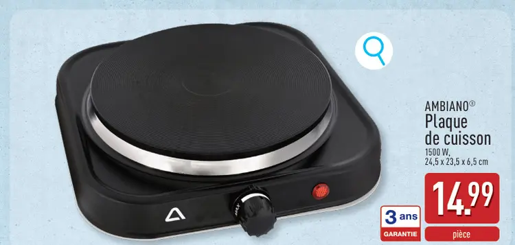 Offre: Plaque de cuisson